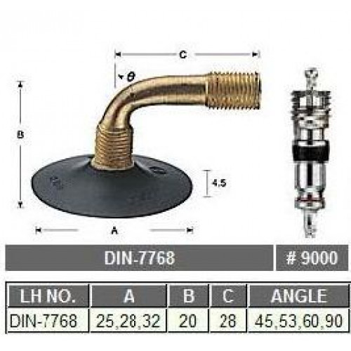 Камера резиновая 200x50 Nexen DIN 7768 90/20, купить камеру 200x50 Nexen DIN 7768 90/20 с доставкой по России, ООО "АгроПромСклад"